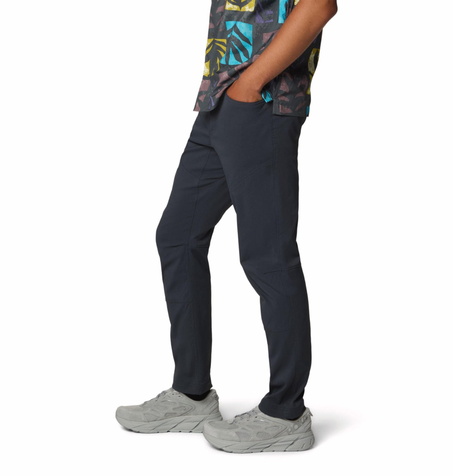 Mountain Hardwear Men Grey Active Pant