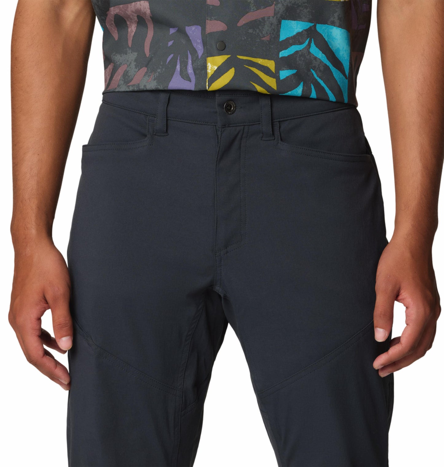 Mountain Hardwear Men Grey Active Pant