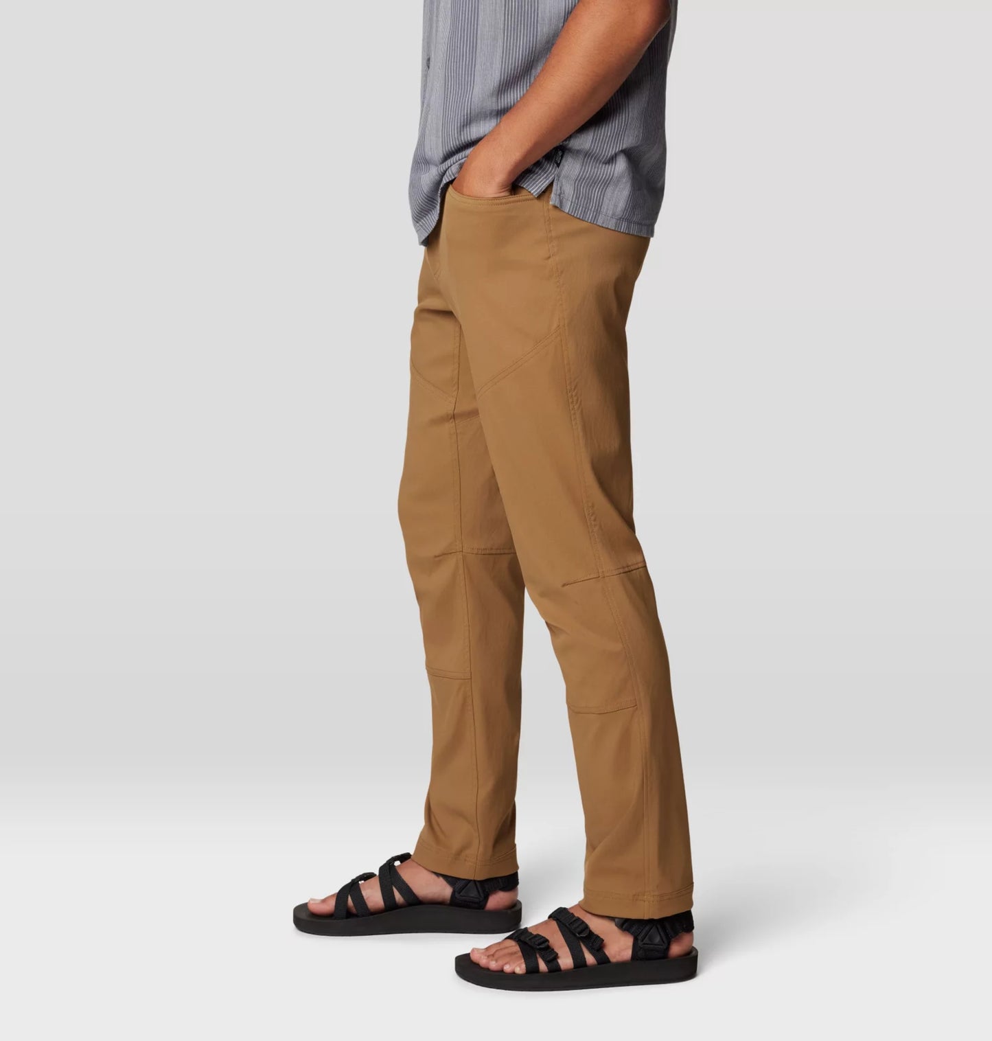 Mountain Hardwear Men Brown Active Pant