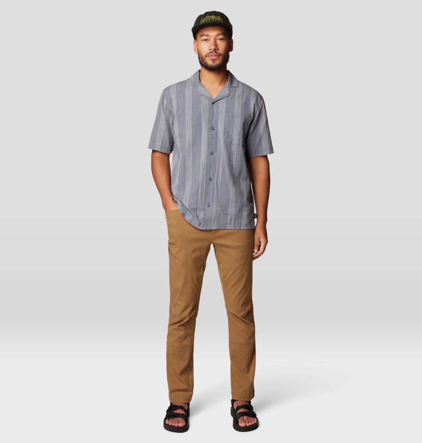 Mountain Hardwear Men Brown Active Pant
