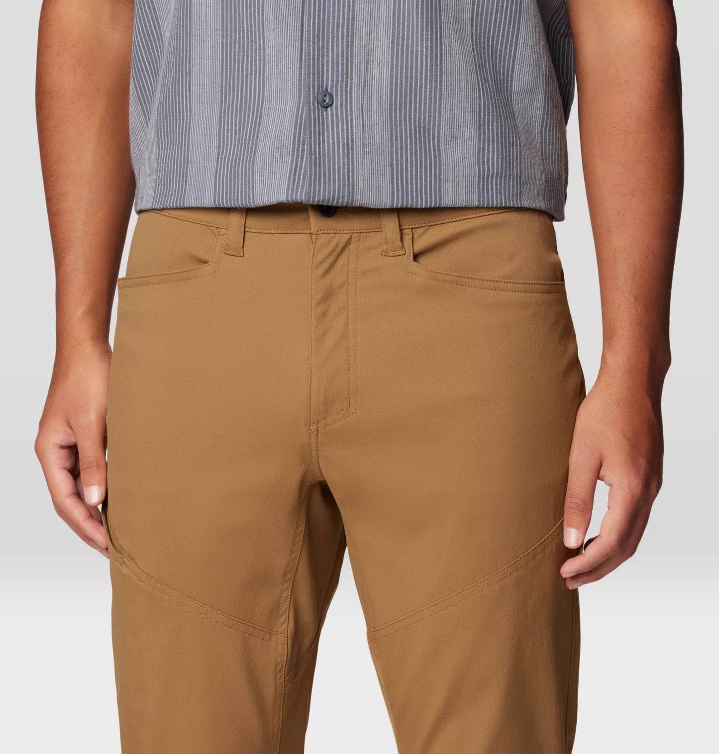 Mountain Hardwear Men Brown Active Pant