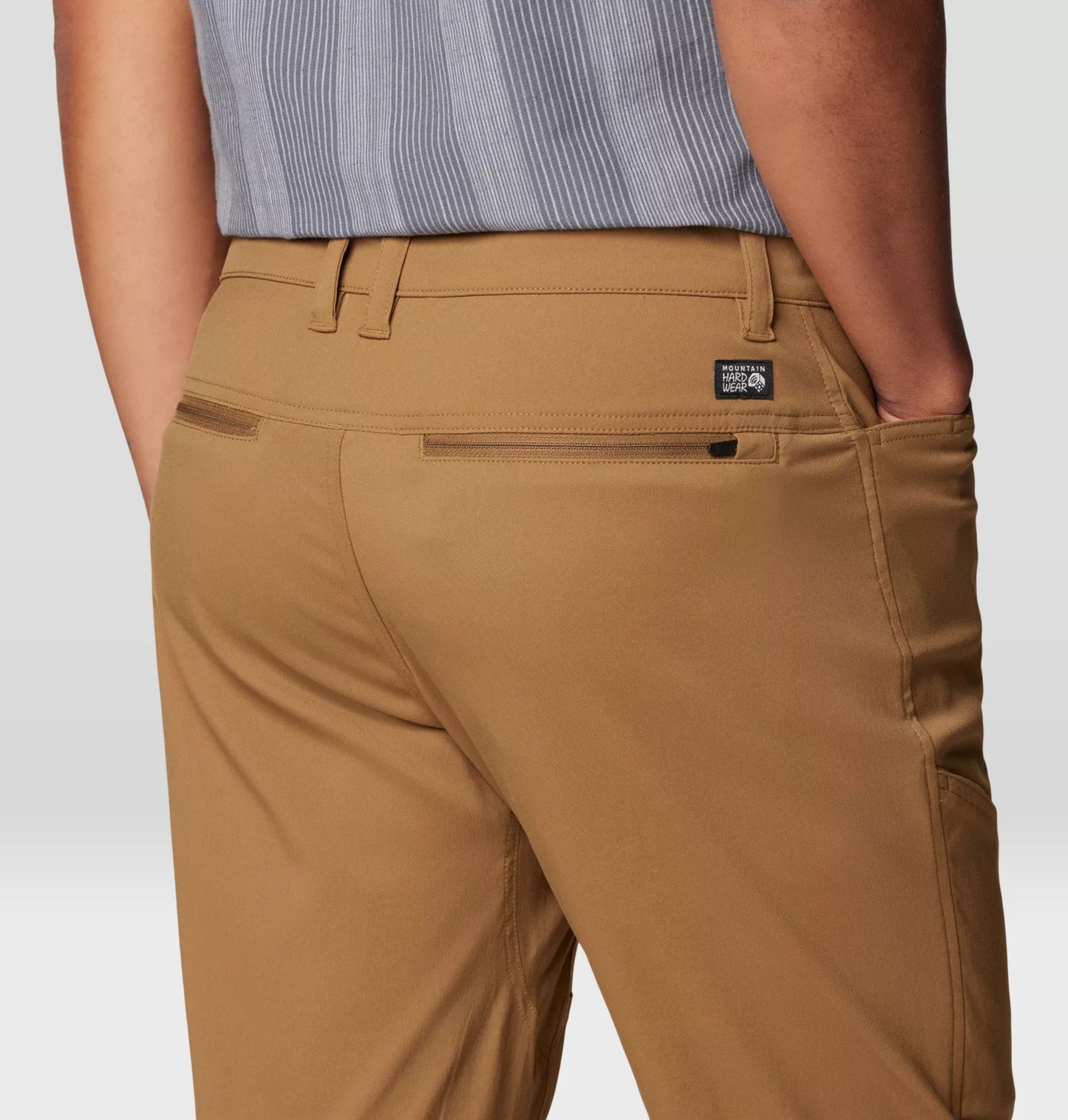 Mountain Hardwear Men Brown Active Pant