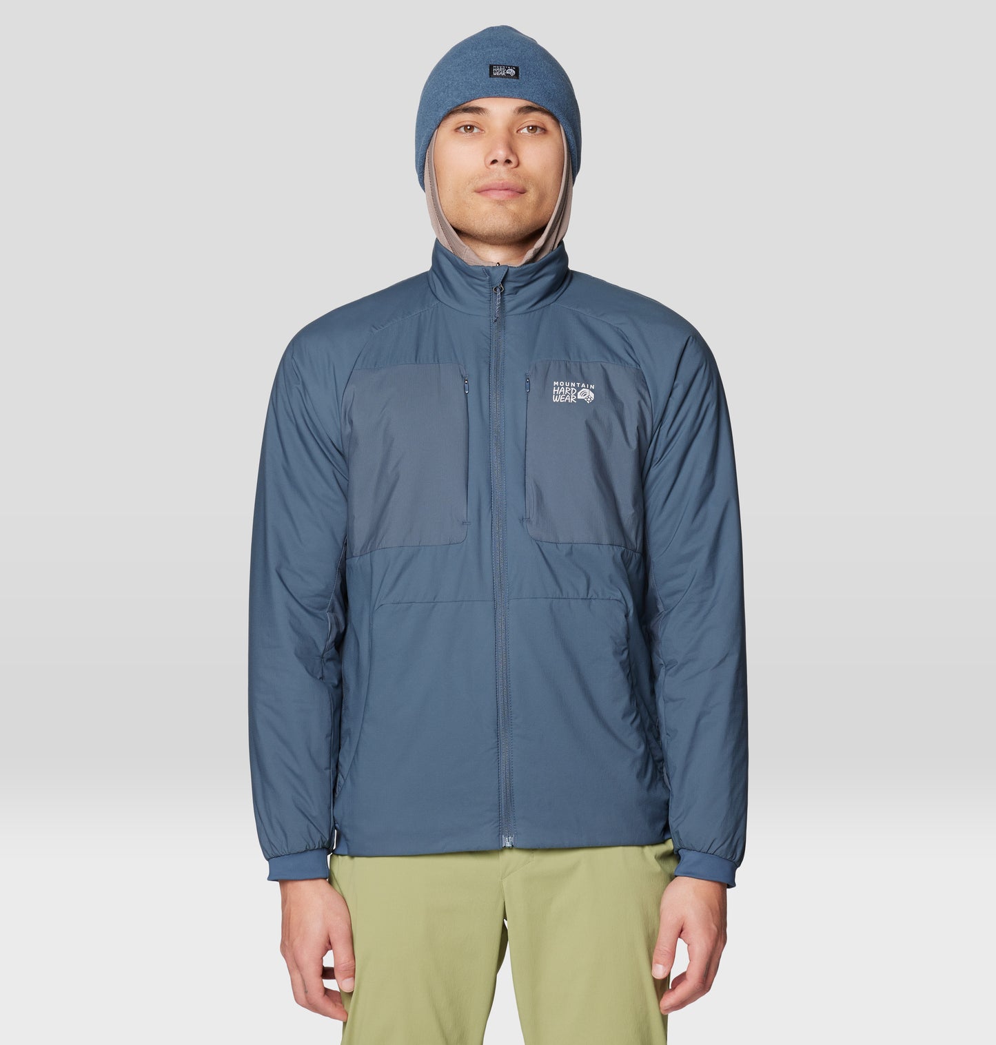 Mountain Hardwear Men Blue Kor Alloy Down Jacket