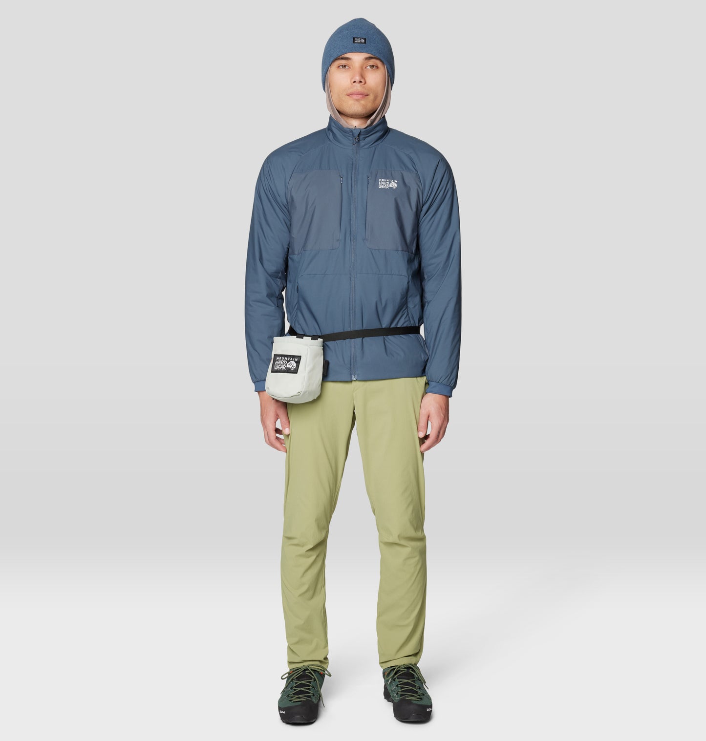 Mountain Hardwear Men Blue Kor Alloy Down Jacket