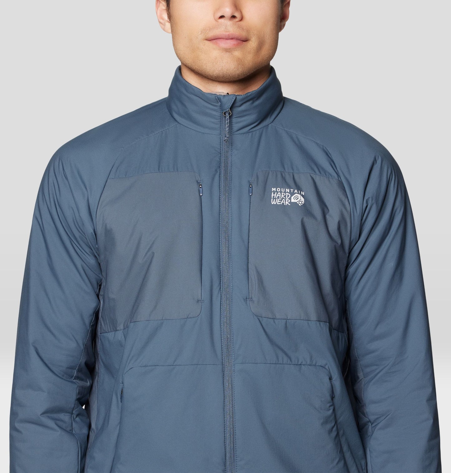 Mountain Hardwear Men Blue Kor Alloy Down Jacket