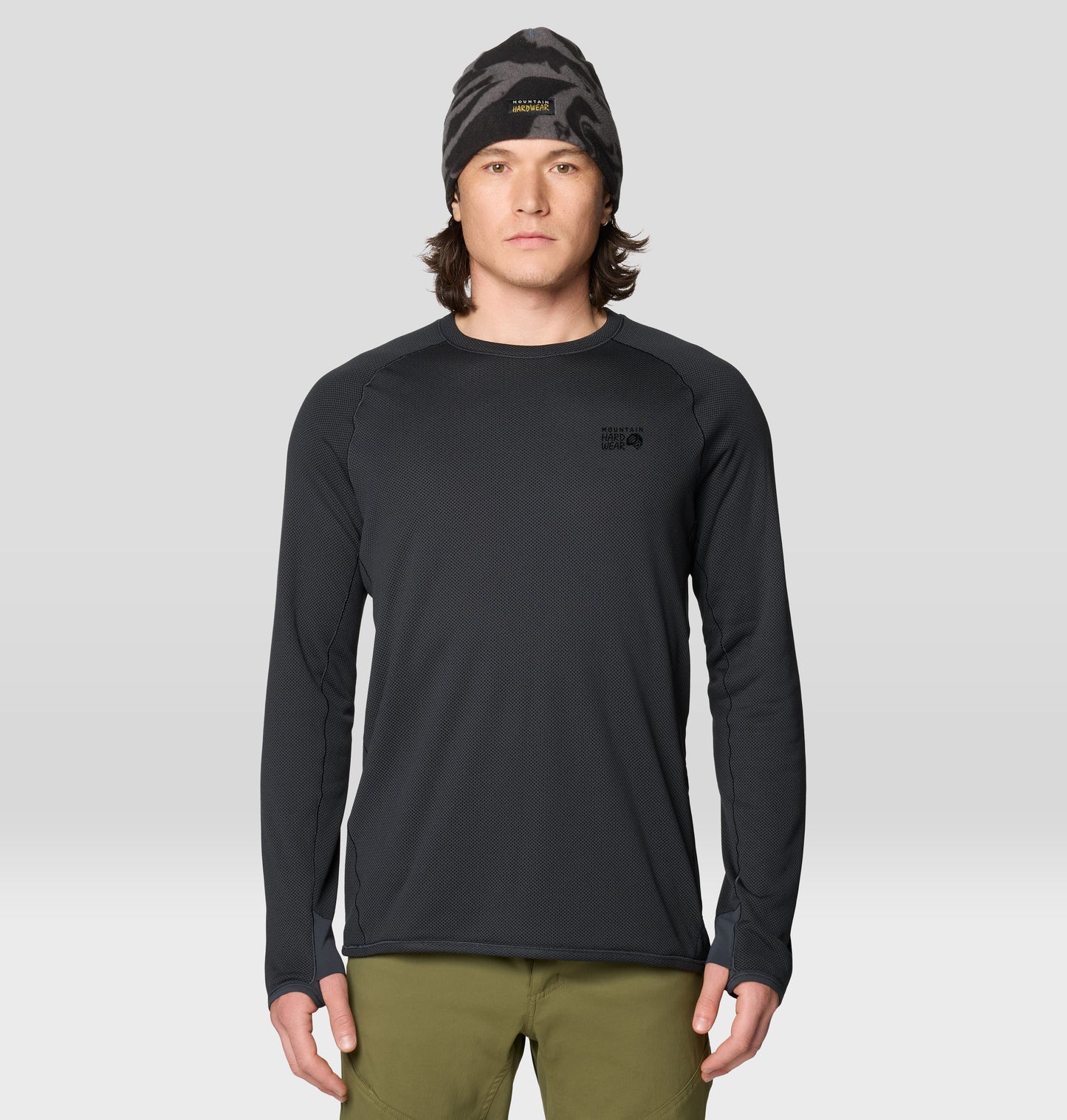 Mountain Hardwear Men Black AirMesh Tshirt