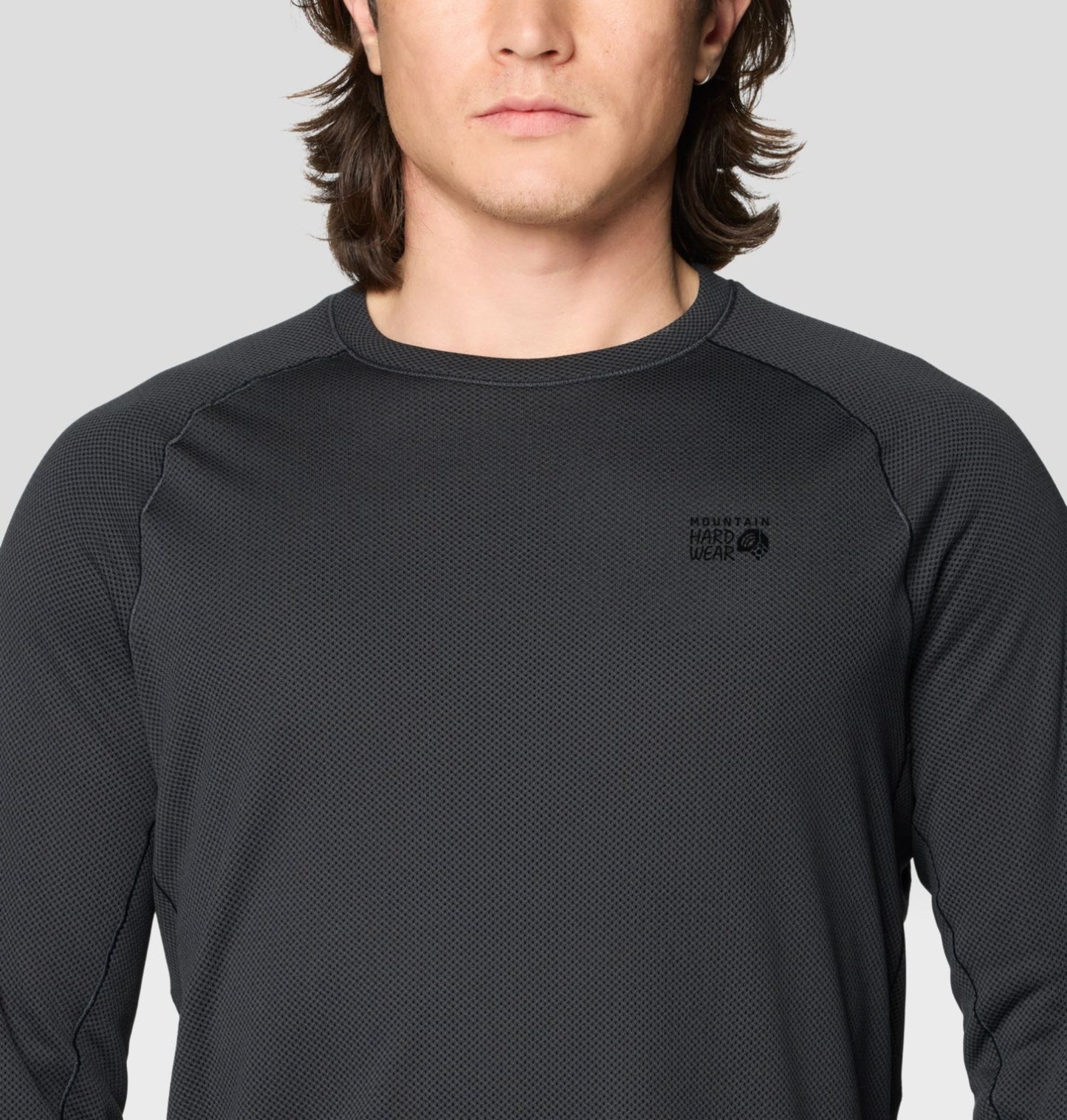 Mountain Hardwear Men Black AirMesh Tshirt