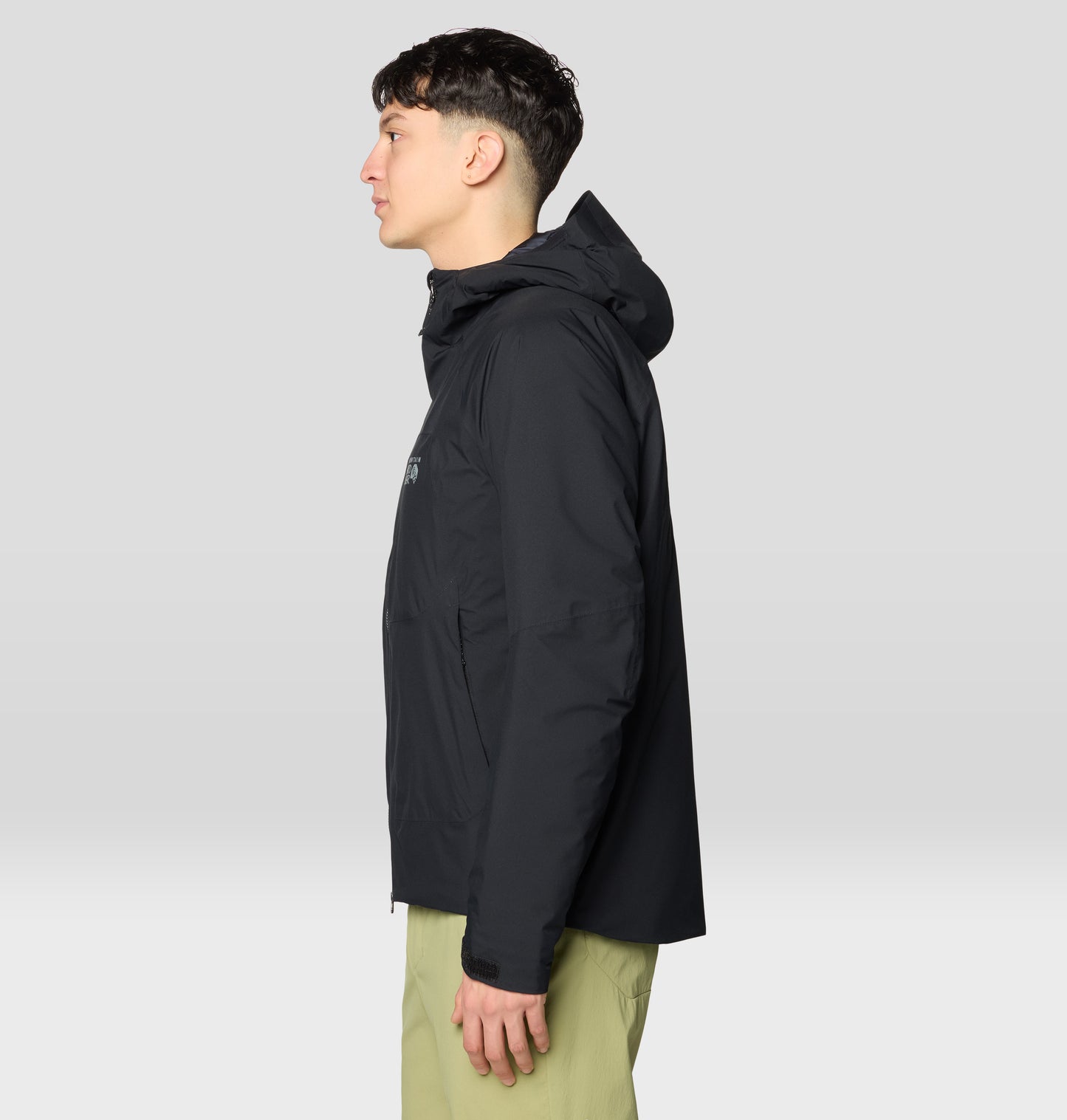 Mountain Hardwear Men Black Dry.Q Stretch Ozonic Down Jacket