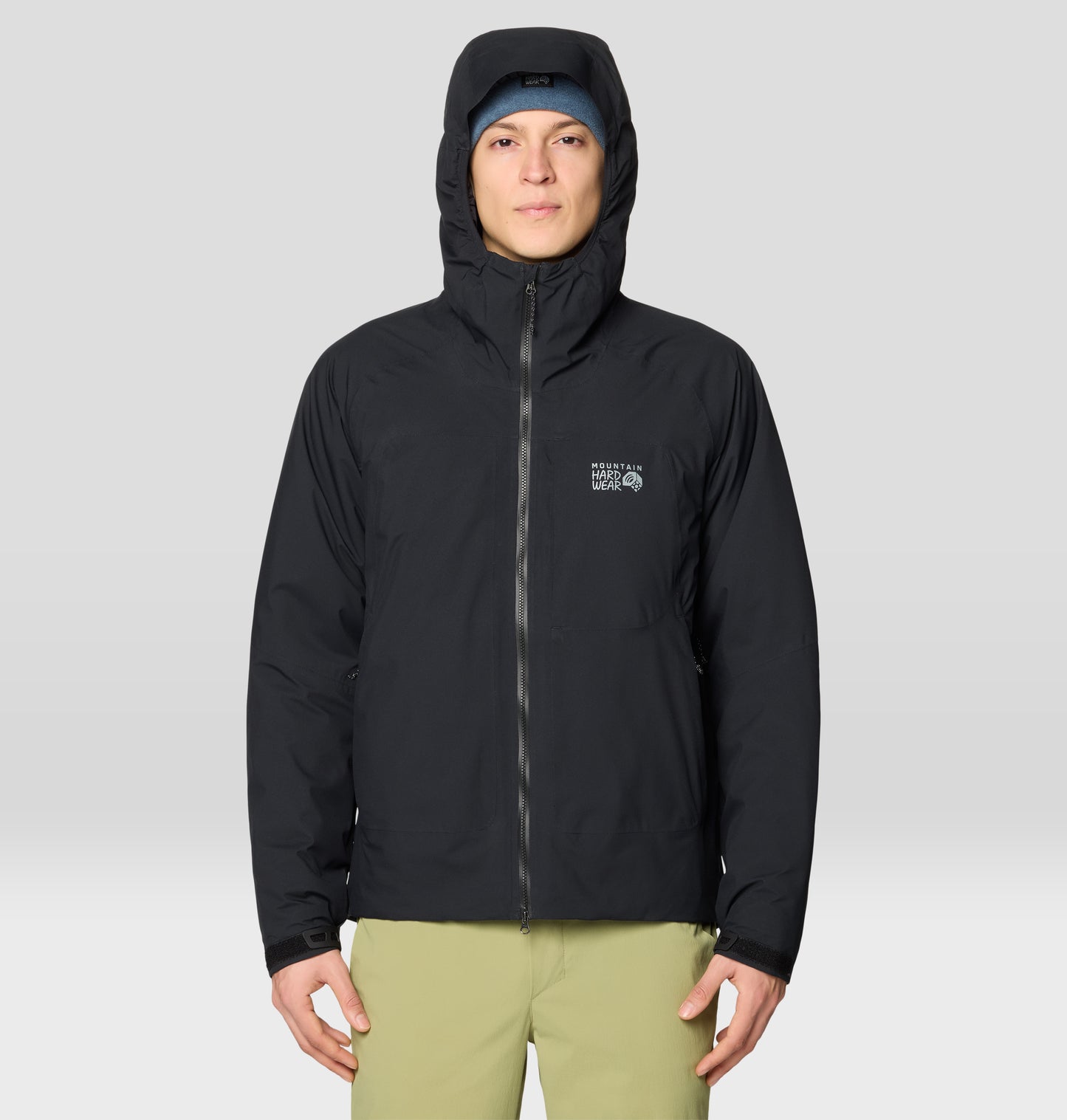 Mountain Hardwear Men Black Dry.Q Stretch Ozonic Down Jacket