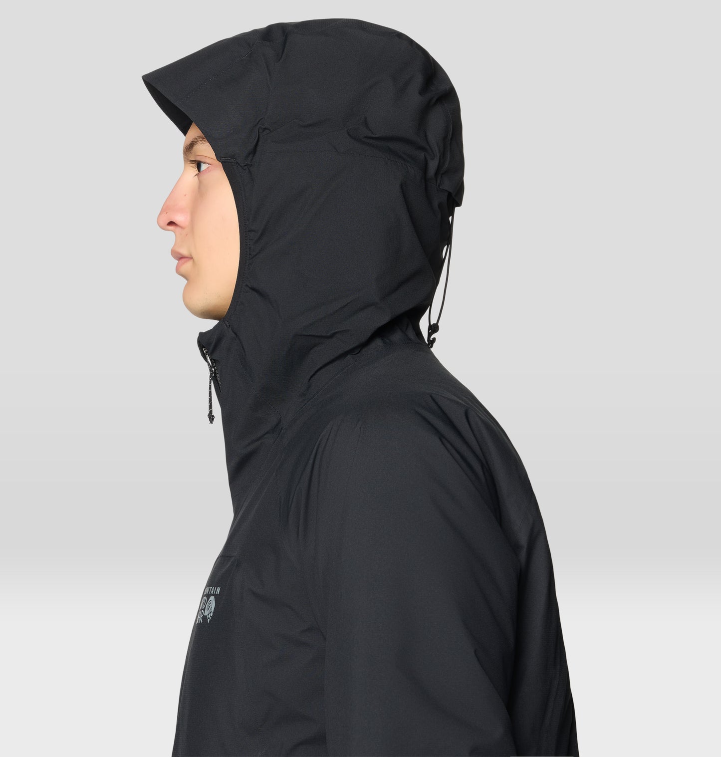 Mountain Hardwear Men Black Dry.Q Stretch Ozonic Down Jacket