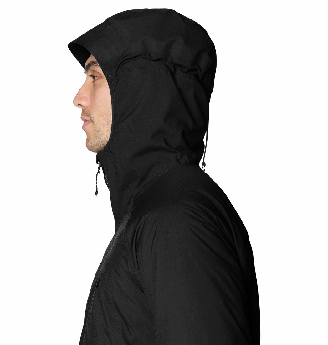 Mountain Hardwear Men Black Stretch Ozonic Insulated Jacket