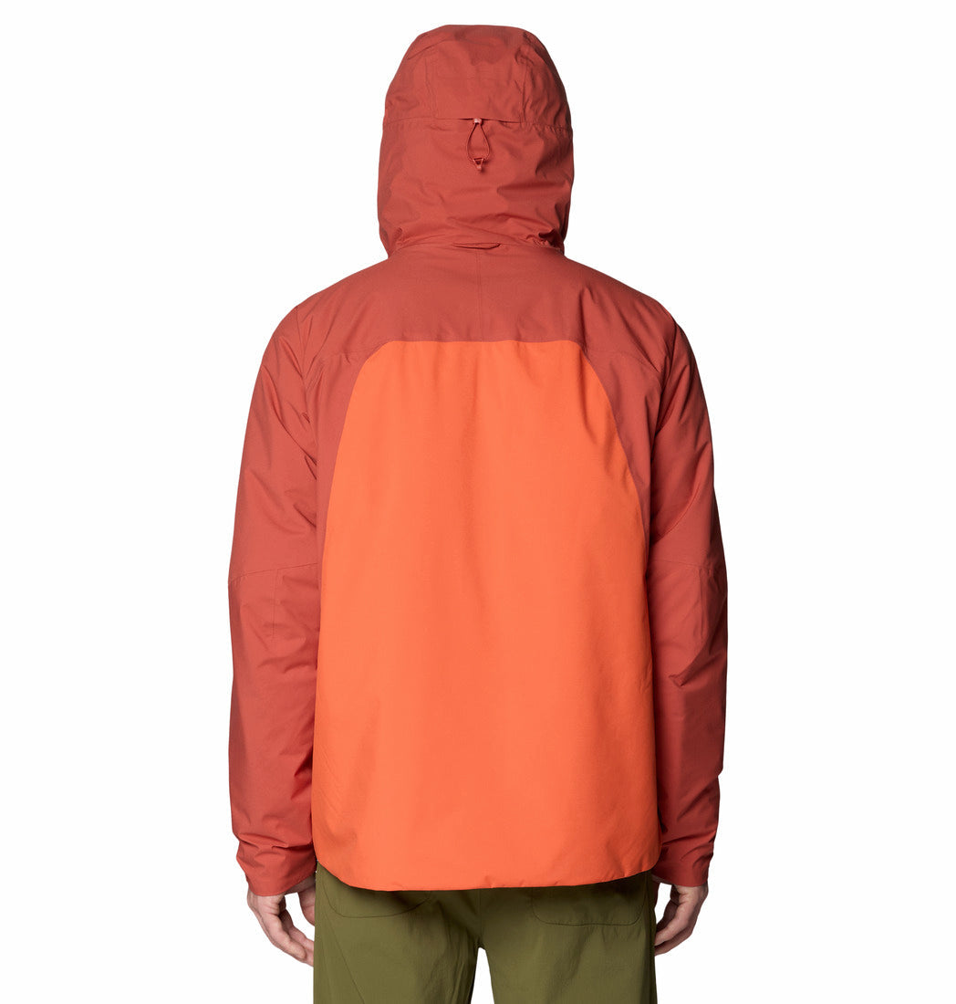 Mountain Hardwear Men Brown Stretch Ozonic Insulated Jacket