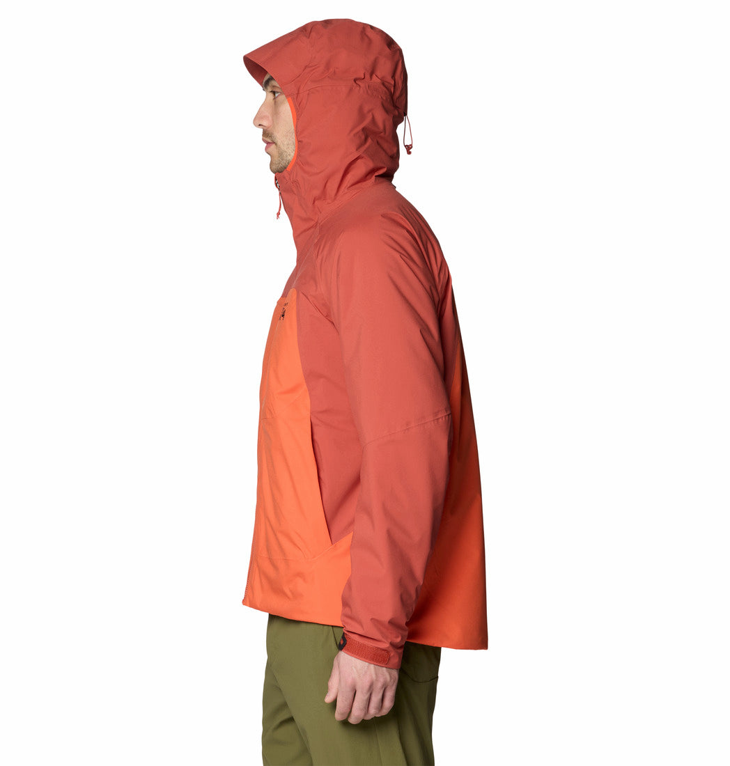 Mountain Hardwear Men Brown Stretch Ozonic Insulated Jacket