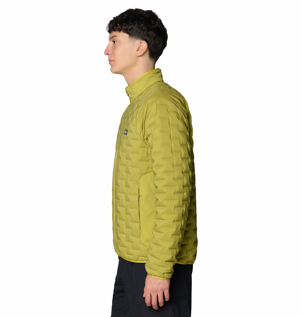 Mountain Hardwear Men Green Stretchdown Light Jacket