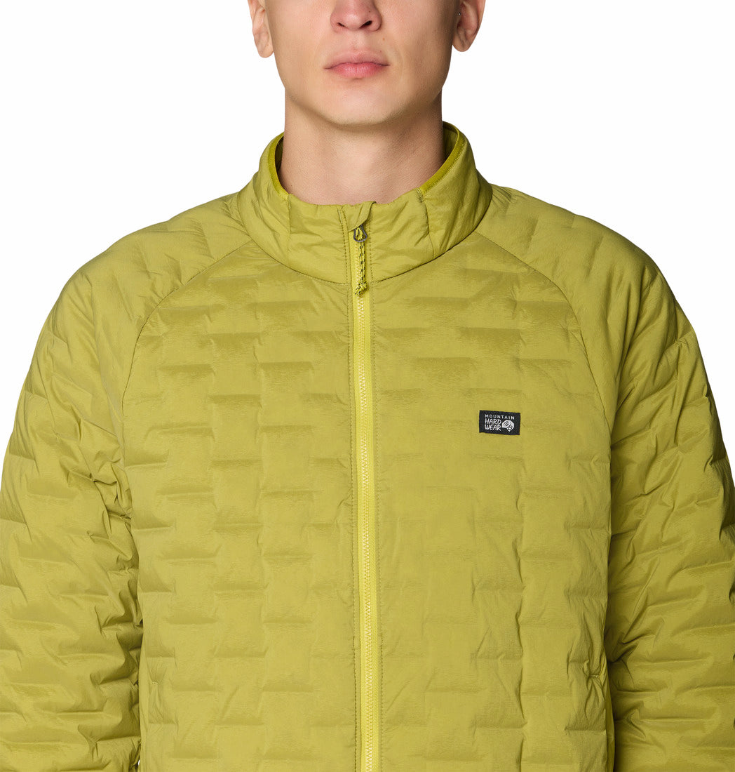 Mountain Hardwear Men Green Stretchdown Light Jacket