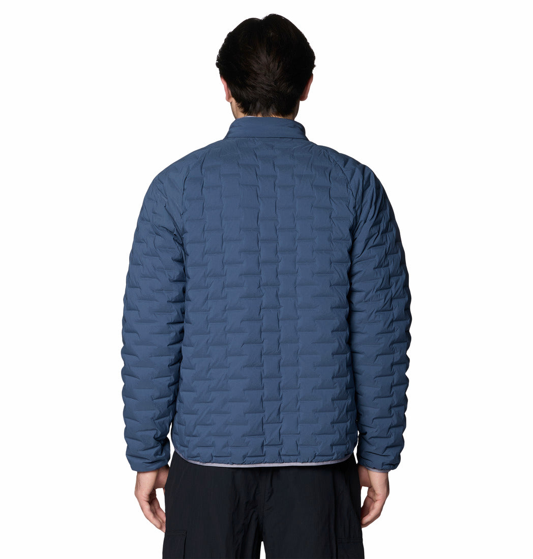 Mountain Hardwear Men Blue Stretchdown Light Jacket
