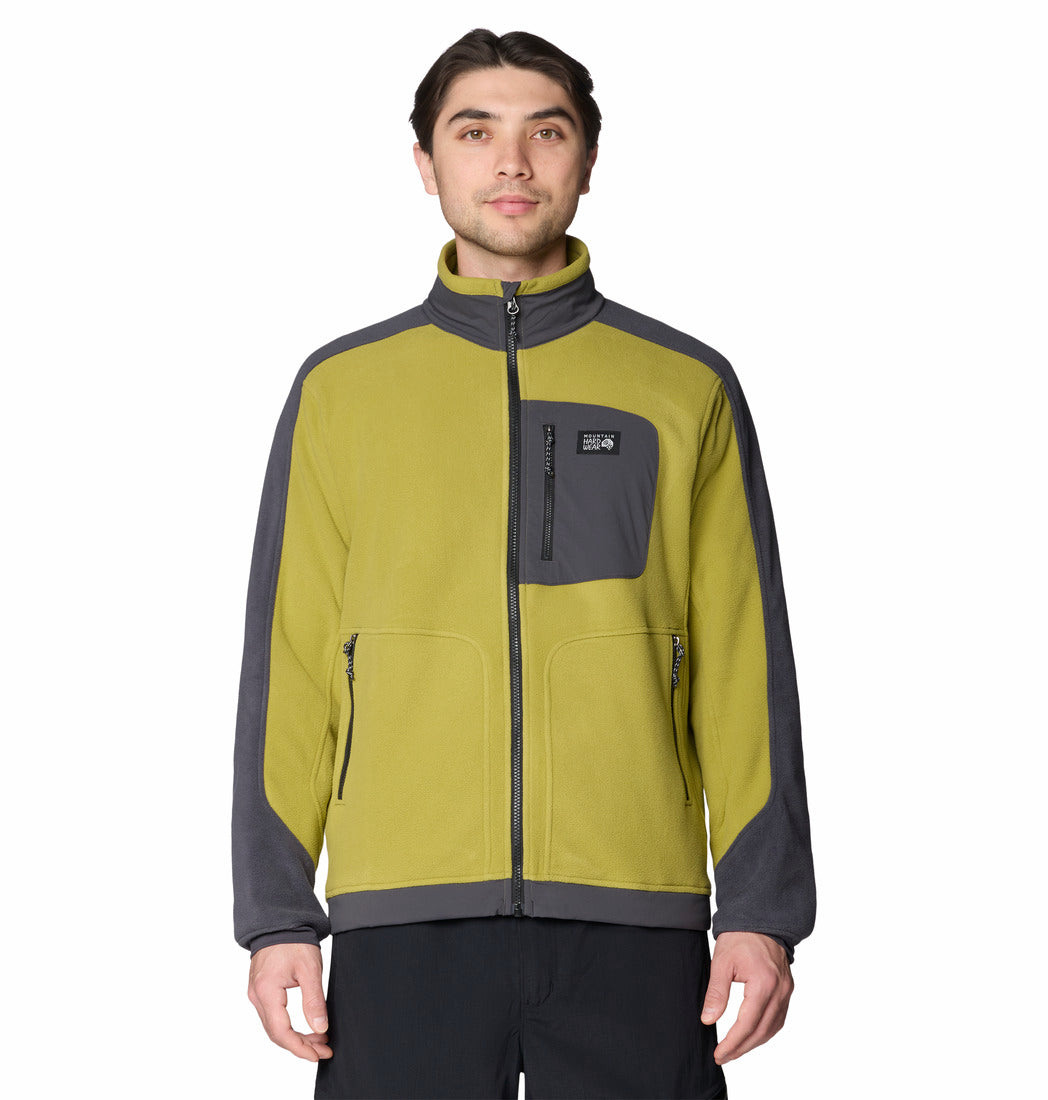 Mountain Hardwear Men Green Après Pro Fleece Jacket