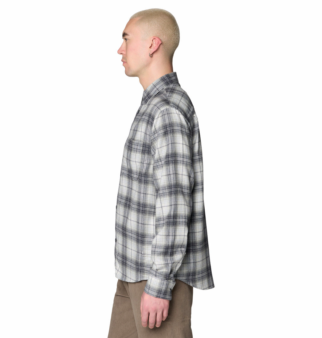 Mountain Hardwear Men Grey A-Side Long Sleeve Shirt