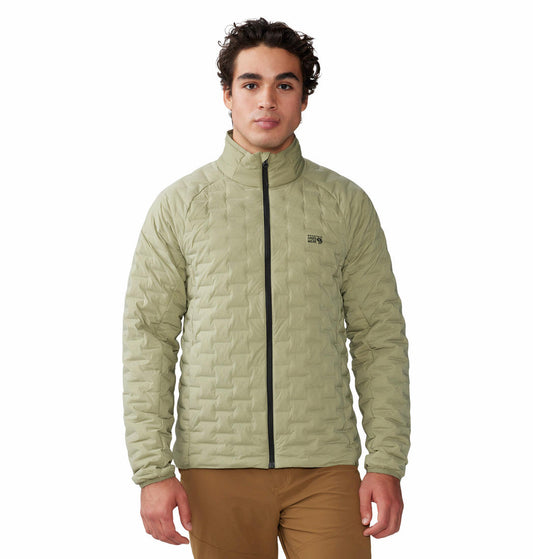 Mountain Hardwear Mens Green Stretchdown Light Jacket