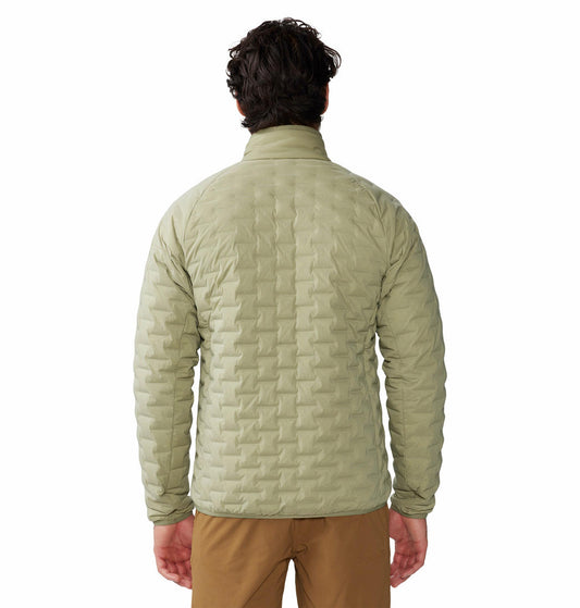 Mountain Hardwear Mens Green Stretchdown Light Jacket