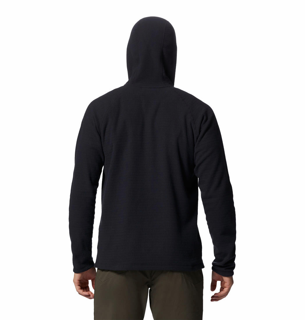 Mountain Hardwear Mens Black Summit Grid Hoody