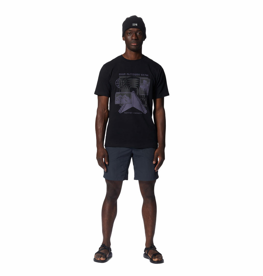 Mountain Hardwear Mens Black Stryder Short