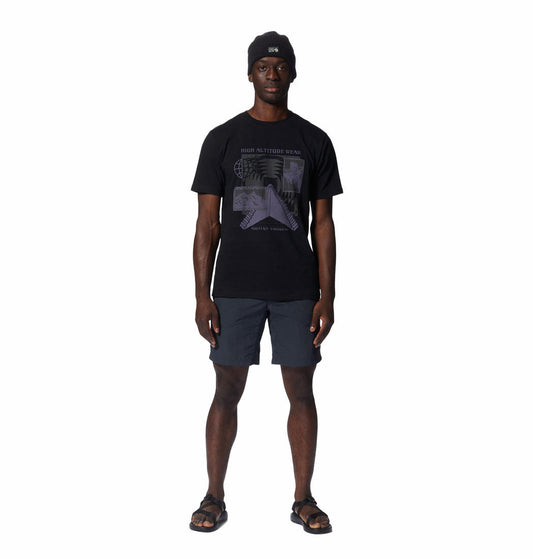 Mountain Hardwear Mens Black Stryder Short