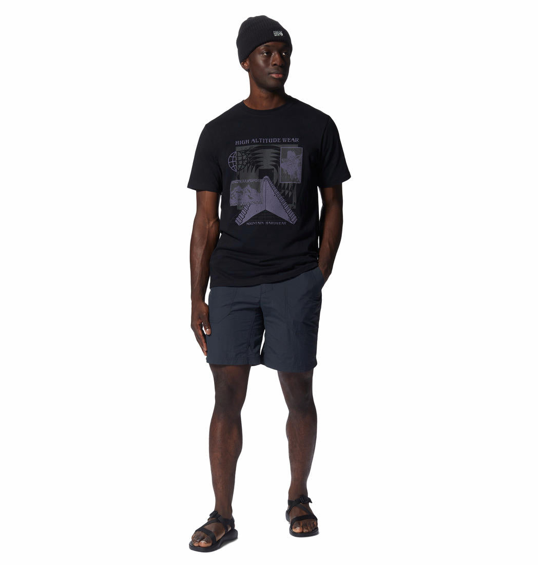Mountain Hardwear Mens Black Stryder Short