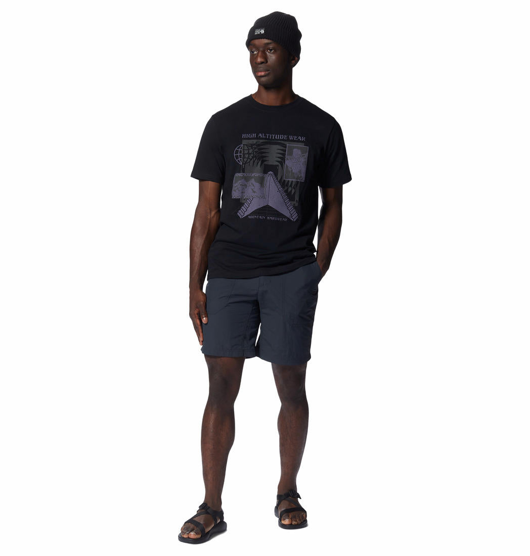 Mountain Hardwear Mens Black Stryder Short