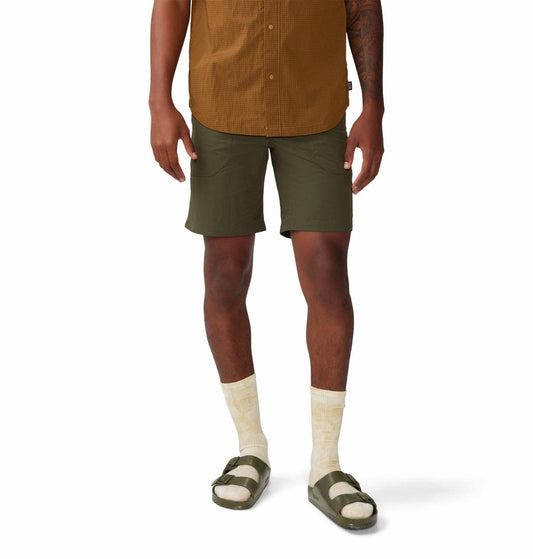 Mountain Hardwear Mens Green Stryder Short