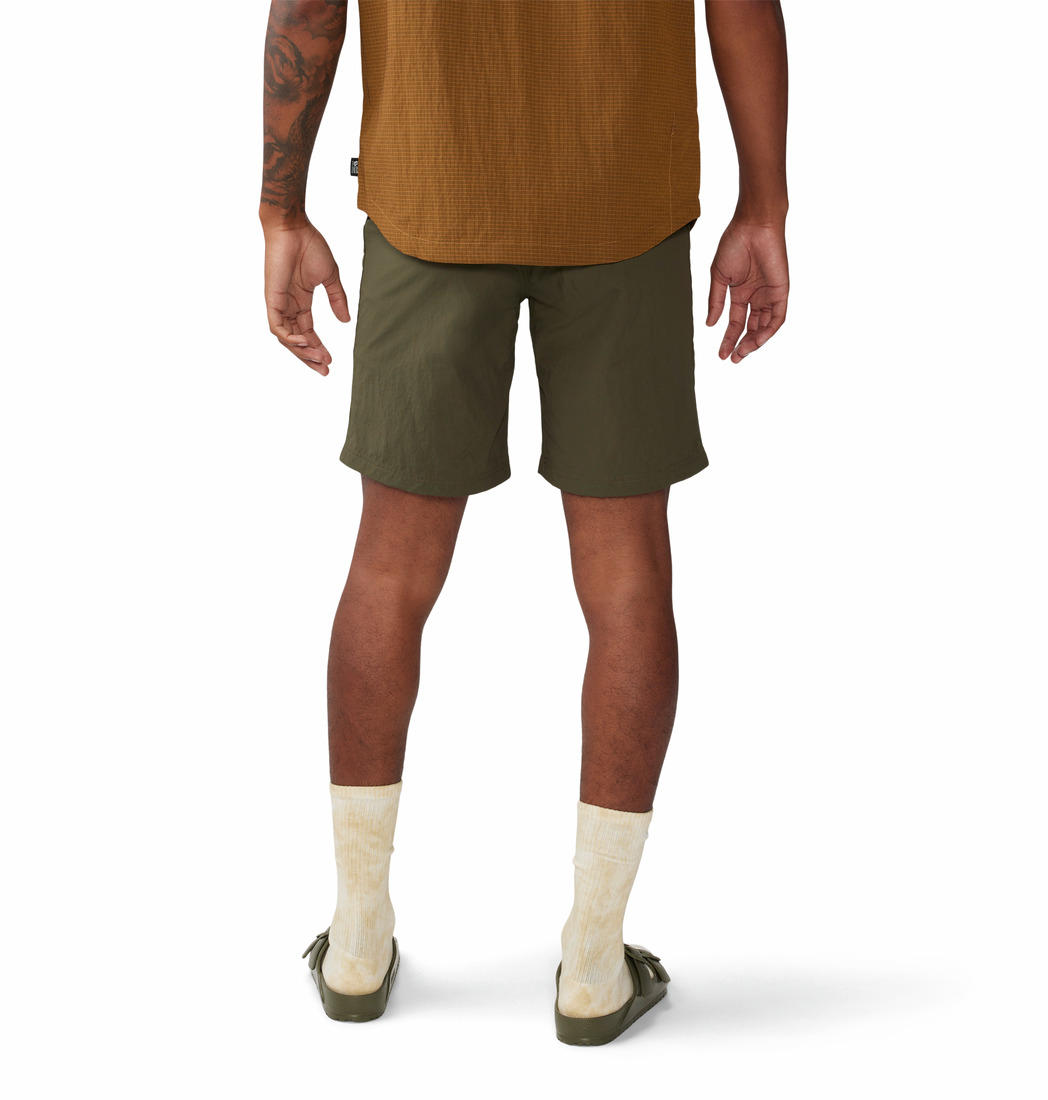Mountain Hardwear Mens Green Stryder Short