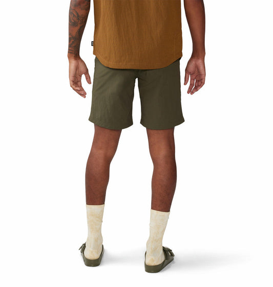 Mountain Hardwear Mens Green Stryder Short