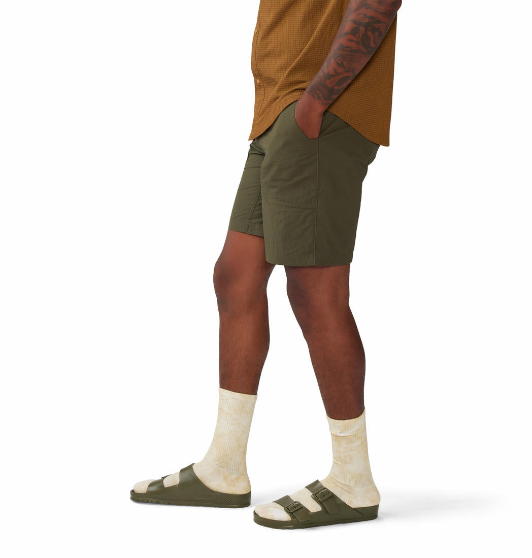 Mountain Hardwear Mens Green Stryder Short