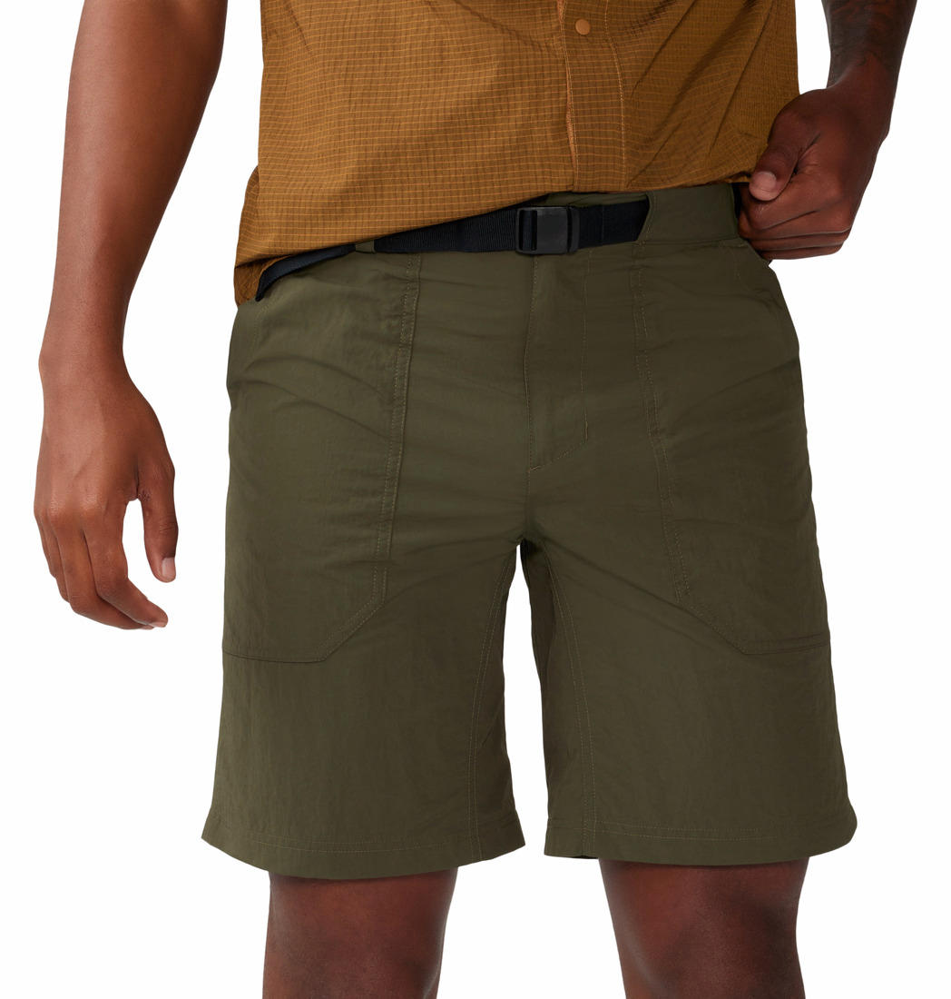 Mountain Hardwear Mens Green Stryder Short