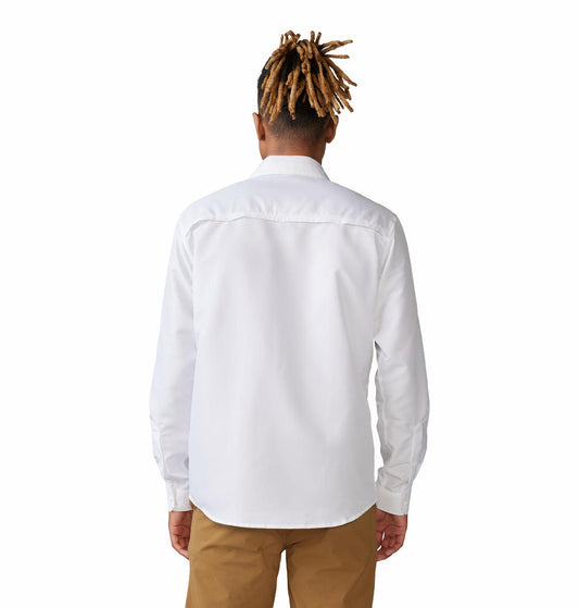 Mountain Hardwear Mens White Canyon Long Sleeve Shirt