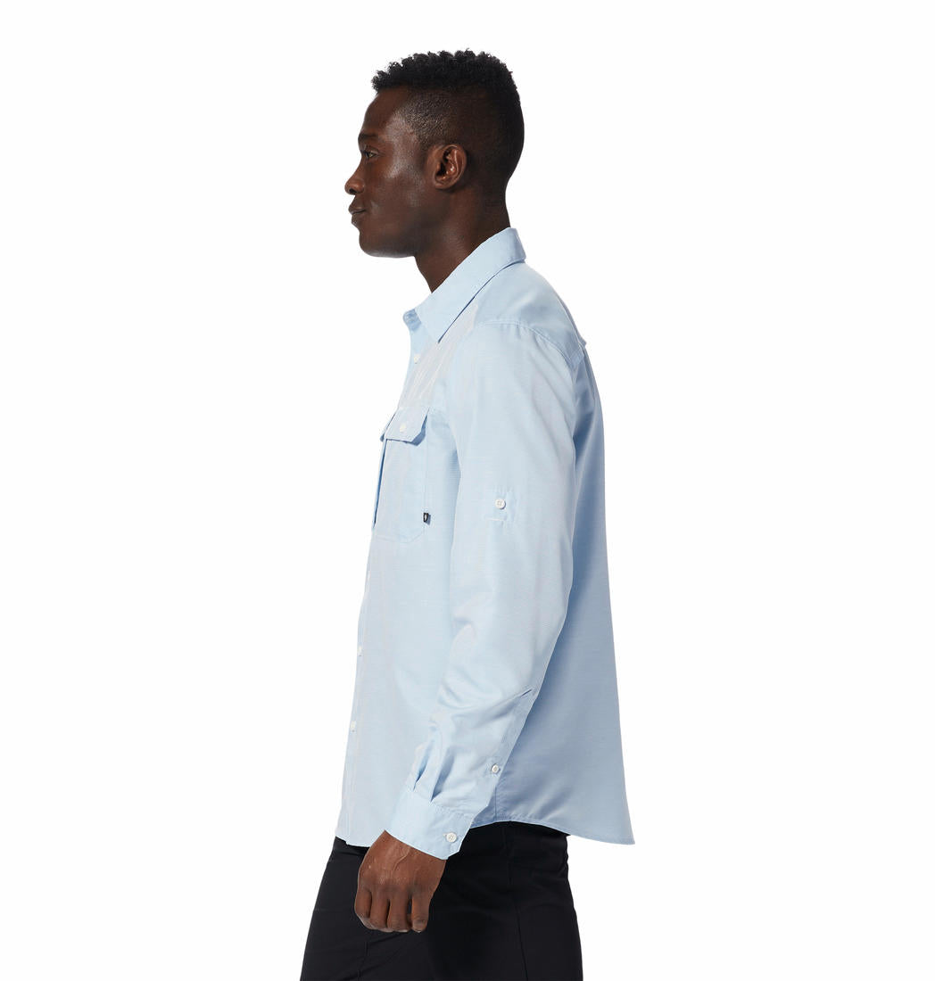 Mountain Hardwear Mens Blue Canyon Long Sleeve Shirt