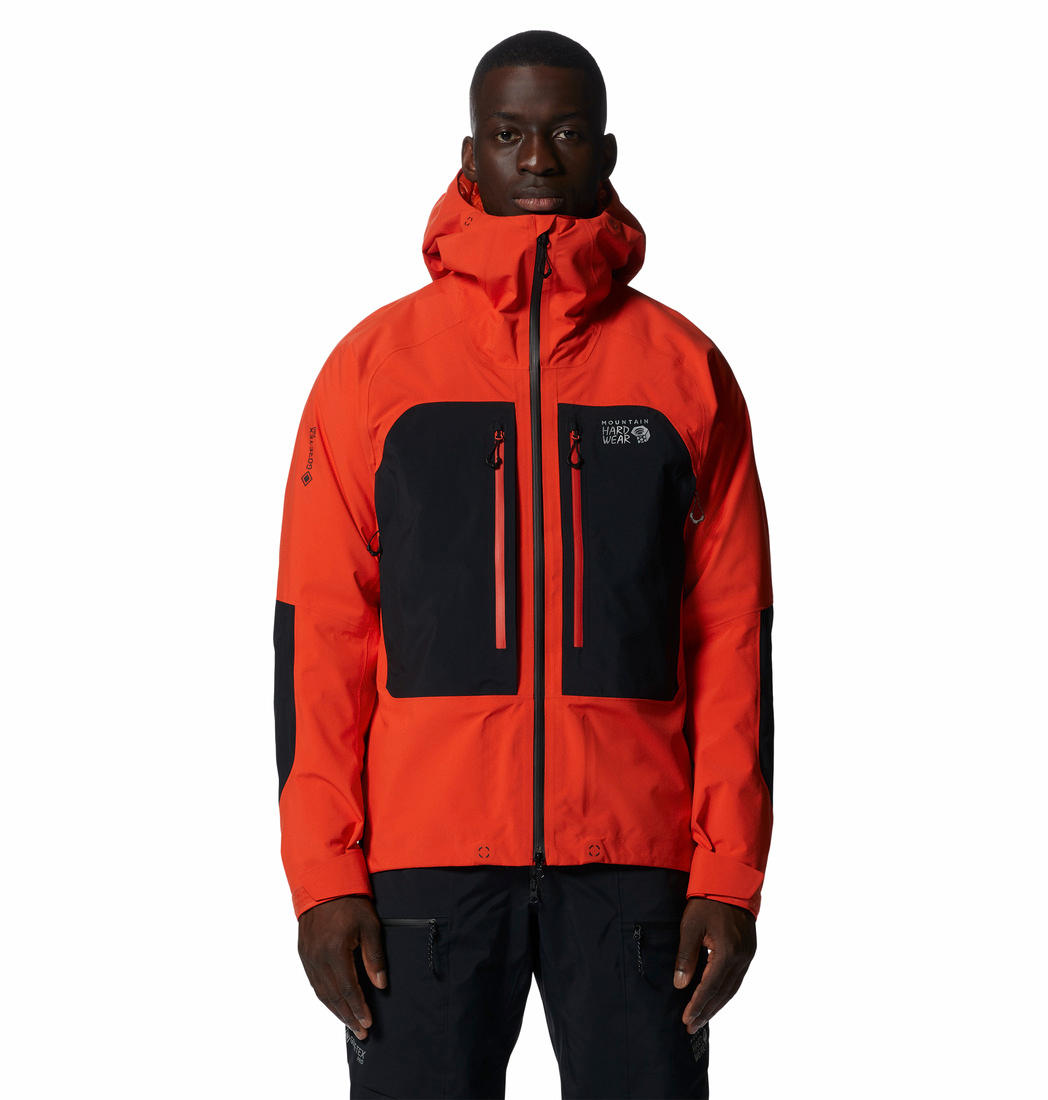 MHW Men Orange Routefinder GORE-TEX PRO Jacket