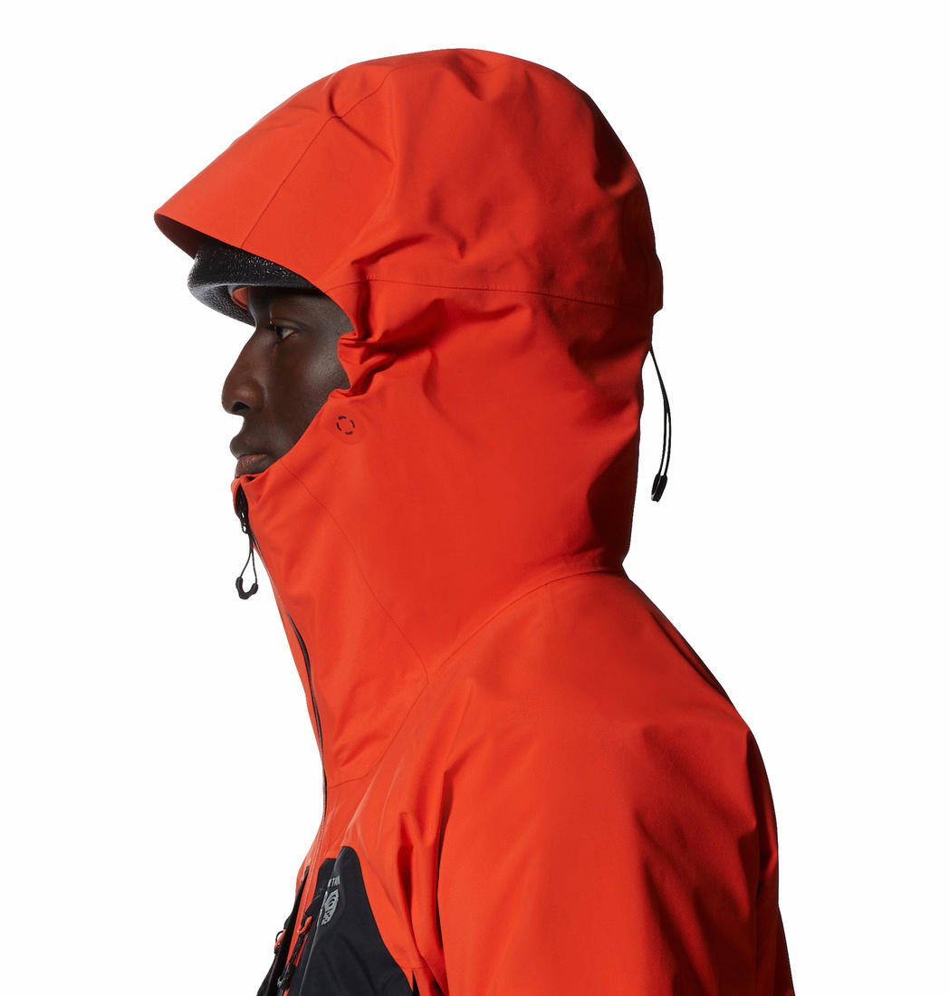 MHW Men Orange Routefinder GORE-TEX PRO Jacket