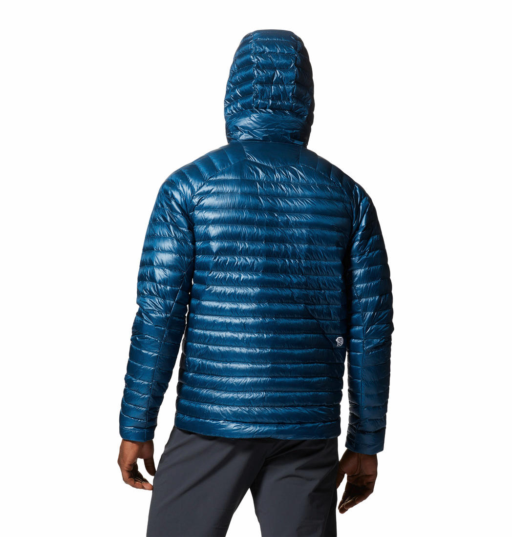 Mountain Hardwear Mens Blue Ghost Whisperer/2 Hoody