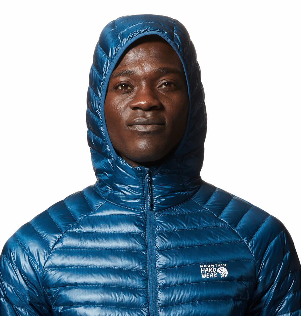 Mountain Hardwear Mens Blue Ghost Whisperer/2 Hoody