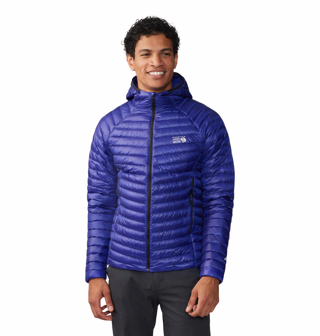 Mountain Hardwear Men Blue Ghost Whisperer/2 Hoody