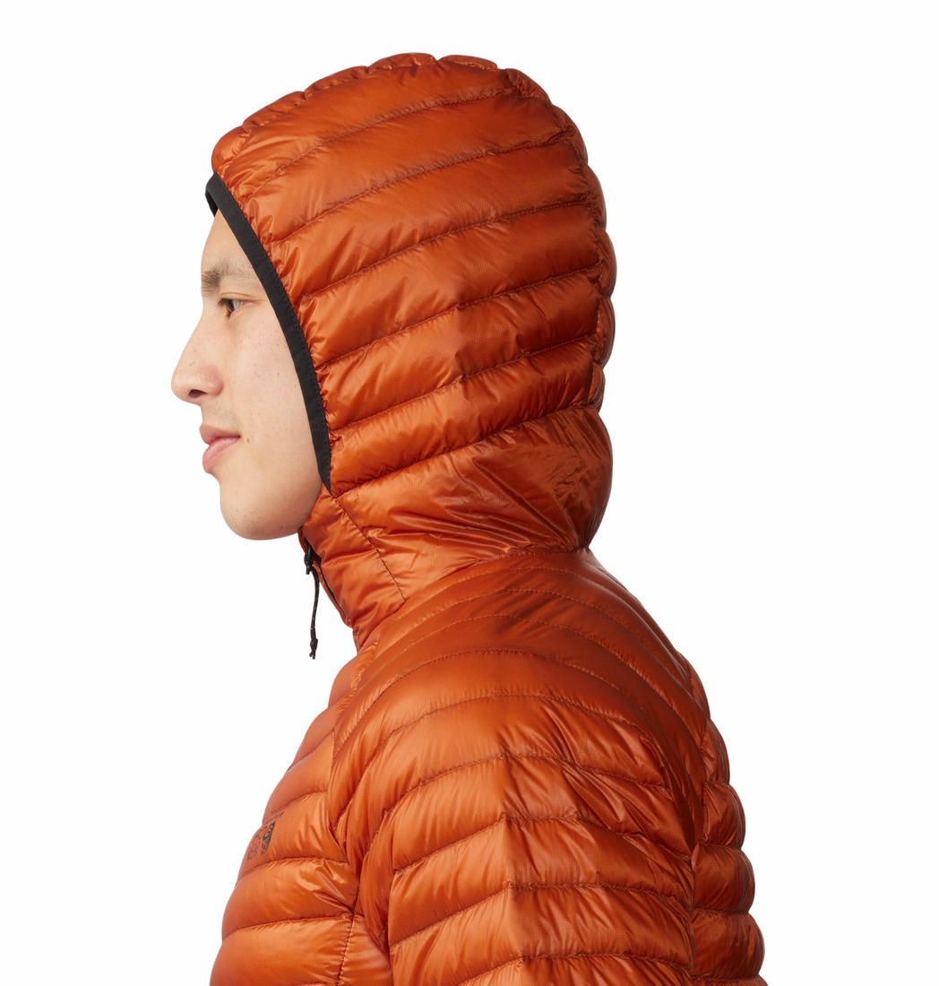 Mountain Hardwear Men Orange Ghost Whisperer/2 Hoody