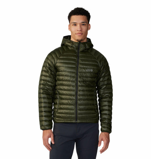 Mountain Hardwear Men Green Ghost Whisperer UL Hoody
