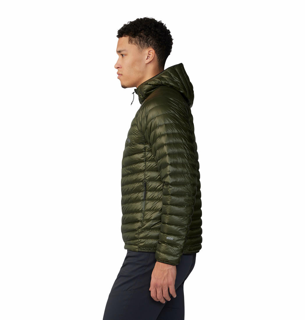 Mountain Hardwear Men Green Ghost Whisperer UL Hoody