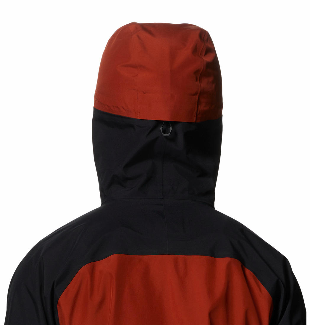 Mountain Hardwear Men Orange Boundary Ridge GORE-TEX Jacket