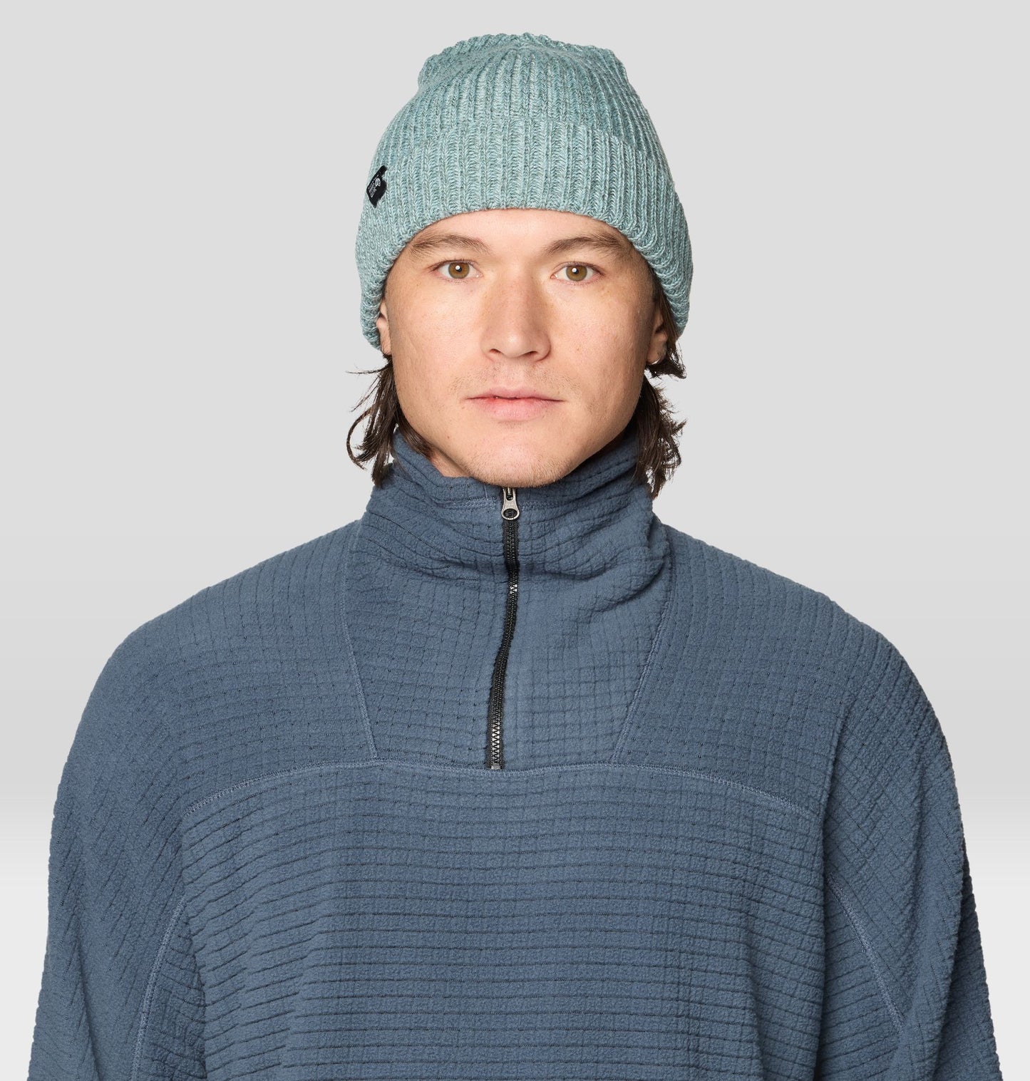 Mountain Hardwear Unisex Blue Lone Pine Beanie