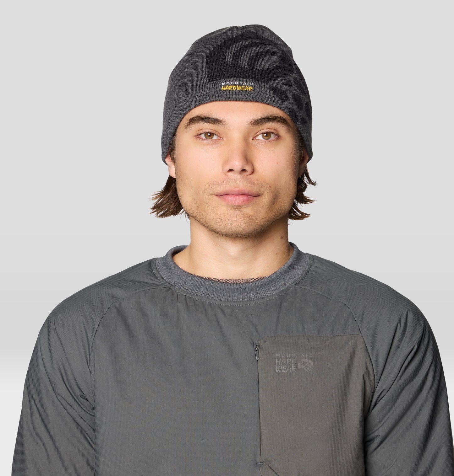 Mountain Hardwear Unisex Grey Caelum Dome Beanie