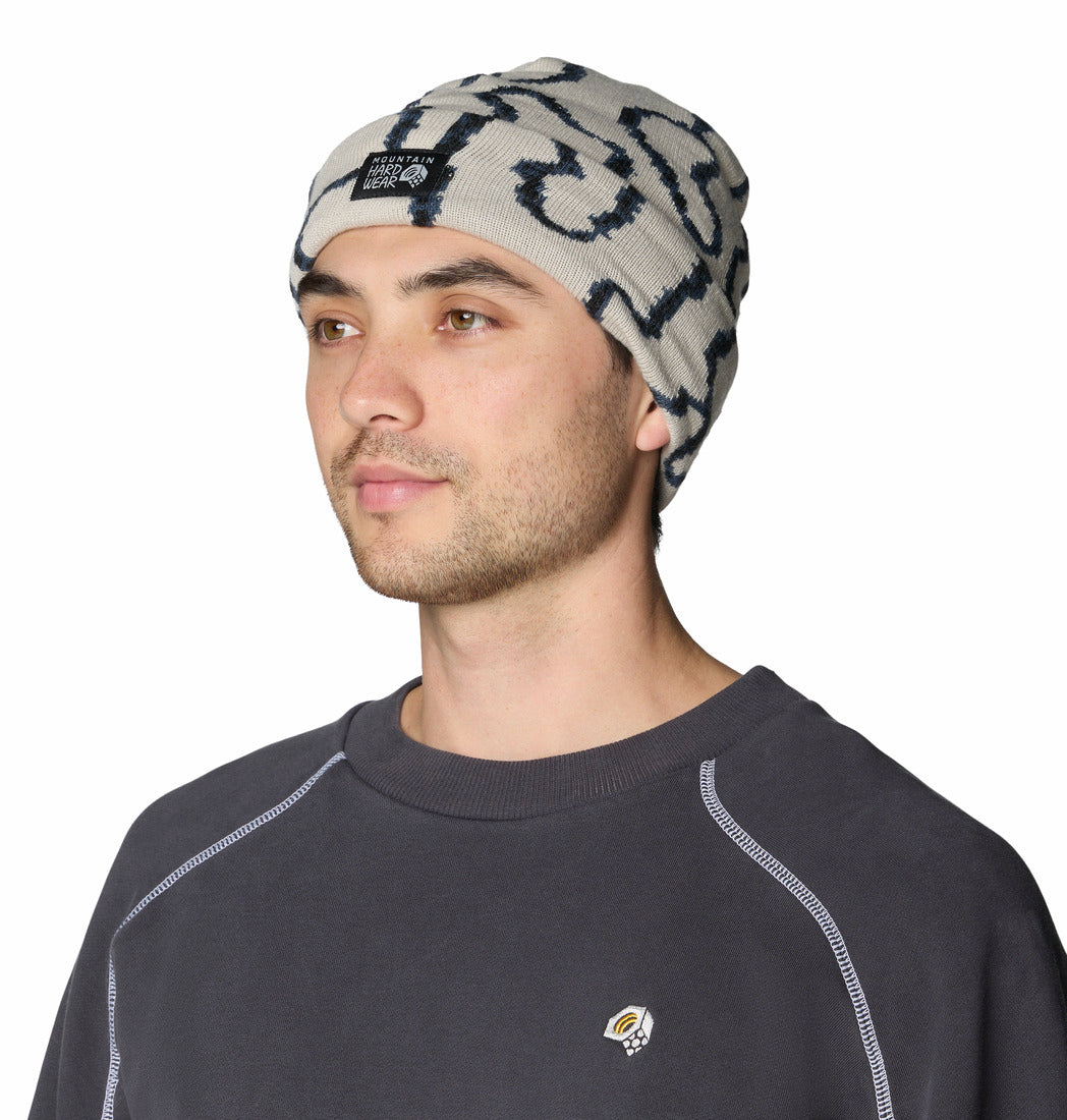 Mountain Hardwear Unisex Brown Town Square Jacquard Beanie