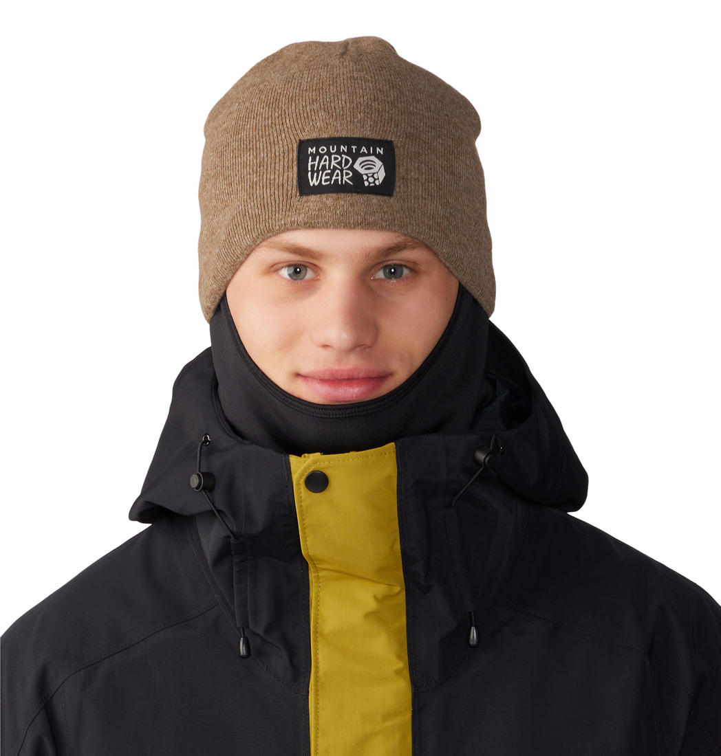 Mountain Hardwear Unisex Brown Logo Beanie