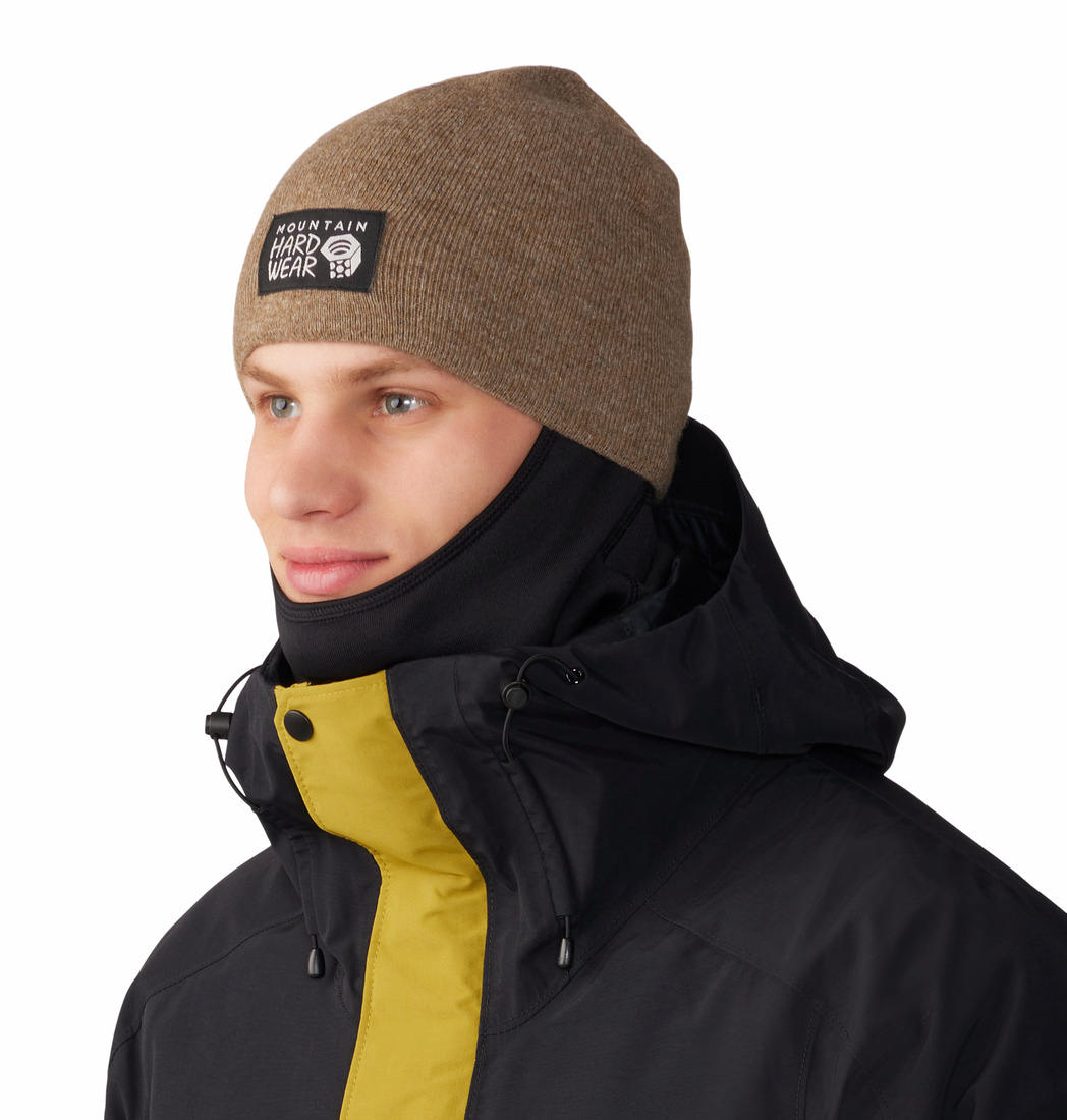 Mountain Hardwear Unisex Brown Logo Beanie